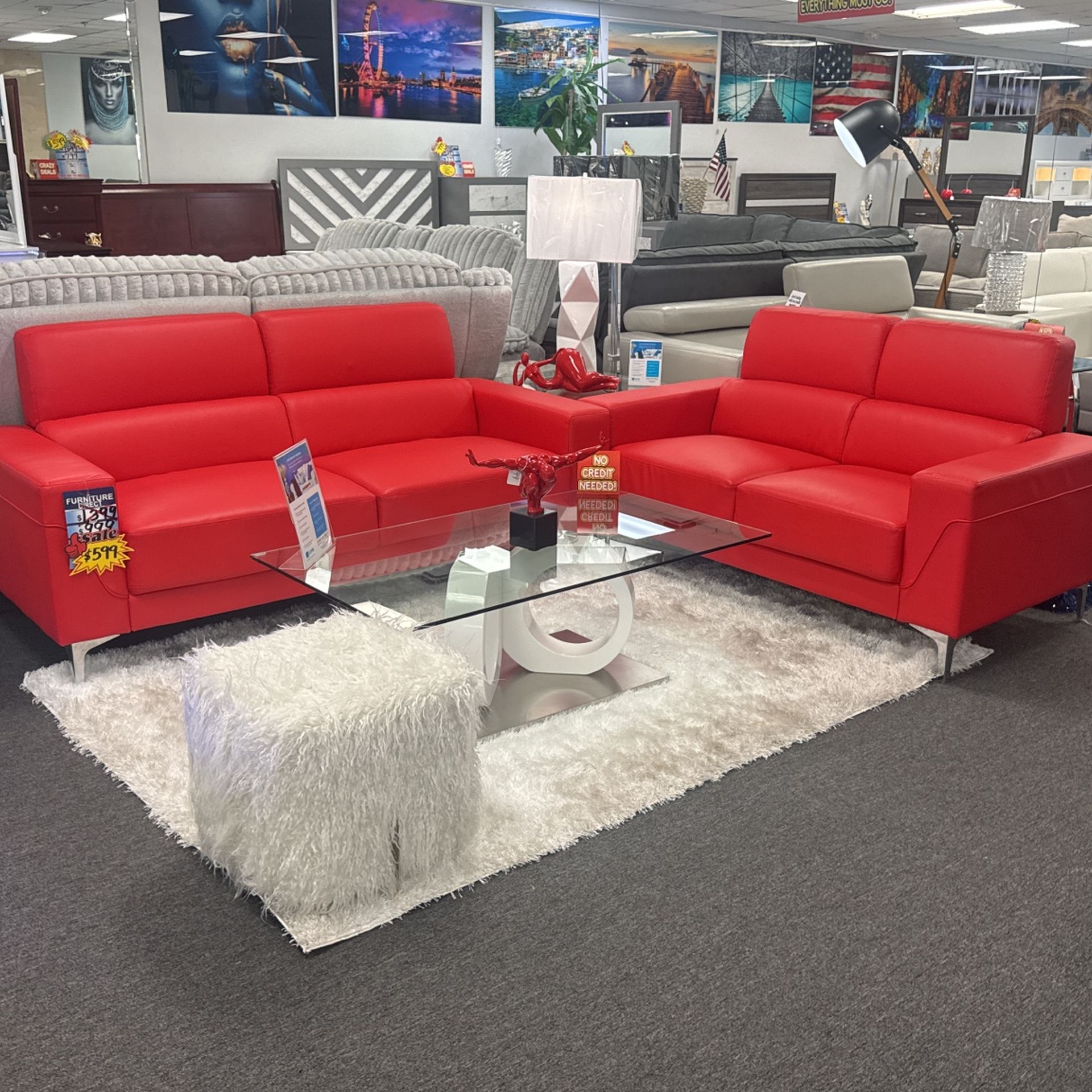 Beautiful Sofa&Loveseat $599