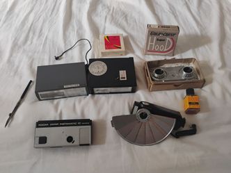 Vintage Camera Lot with Accessories