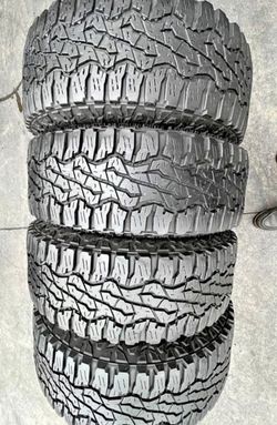 275 70 18 Goodyear tires Con 80% de Vida Las 4