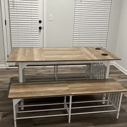 Dining Table + 2 Benches