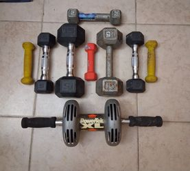 Dumbbells  $45 Dlls.