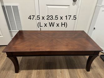 Coffee table AND two(2) end tables