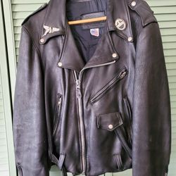 Deer Skin Mc Jacket And Matching Chaps