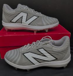 Brand New New Balance FuelCell 4040 V7 Grey Metal Baseball Cleats Men Size 11.5
