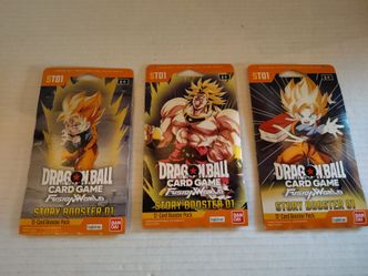 Dragon Ball TCG Bundle Of 3