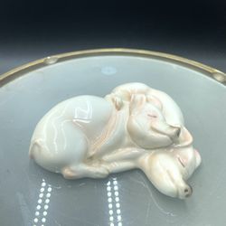 Vintage Goebel West Germany Sleeping Pigs 4.5” Figurine (contact info removed) VG
