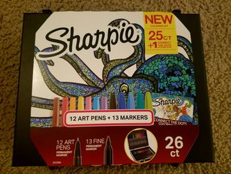 Sharpie Art Marker Set with Coloring Book for Sale in Hope Mills