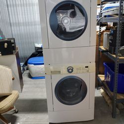 Washer and Dryer Stacked