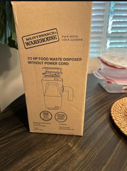 Garbage Disposal 