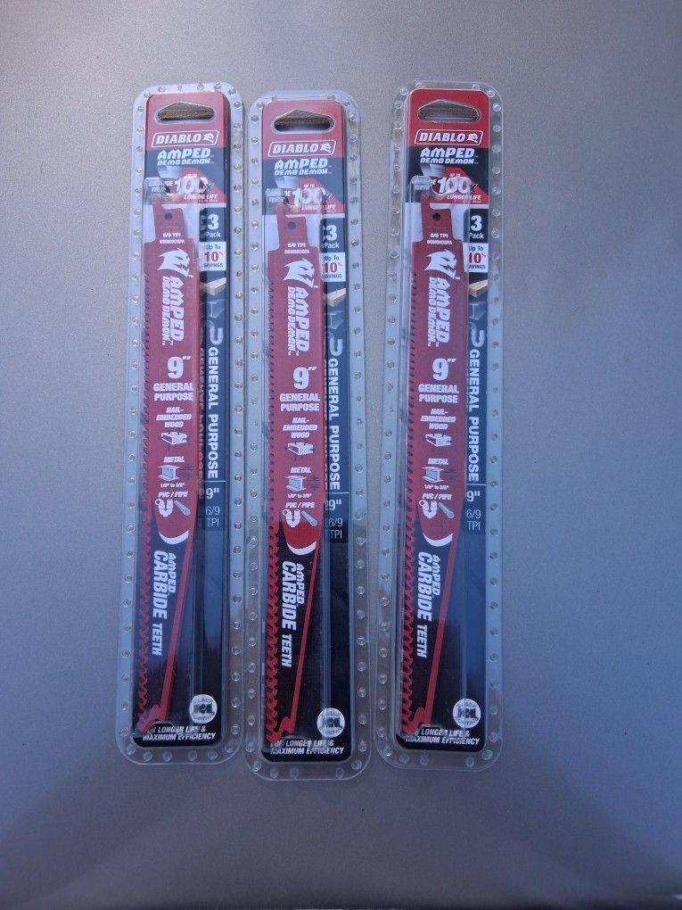 Diablo Amped All General Purpose Blabes 3pk