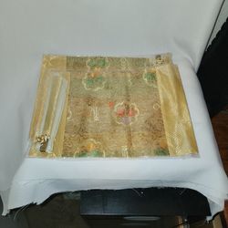 Two Place Mats With Napkins And Chop Sticks. New