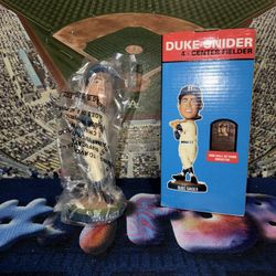 Dodgers Bobbleheads Bobble Heads Duke Snider 