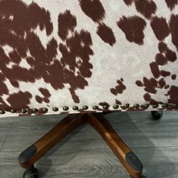 Cow Print Office Chair