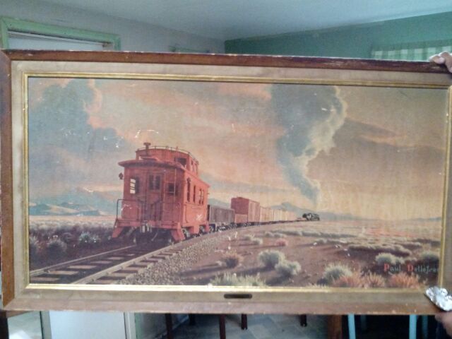 The red caboose by paul detlefsen