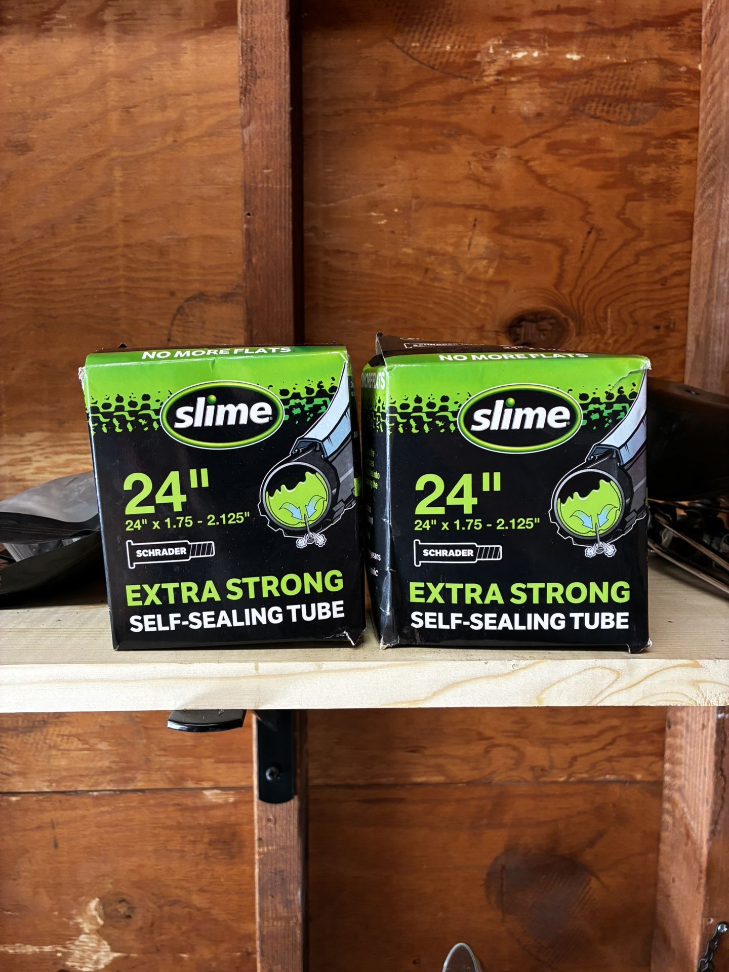 Slime Bicycle Tubes 24 Inch Self Sealing Tubes