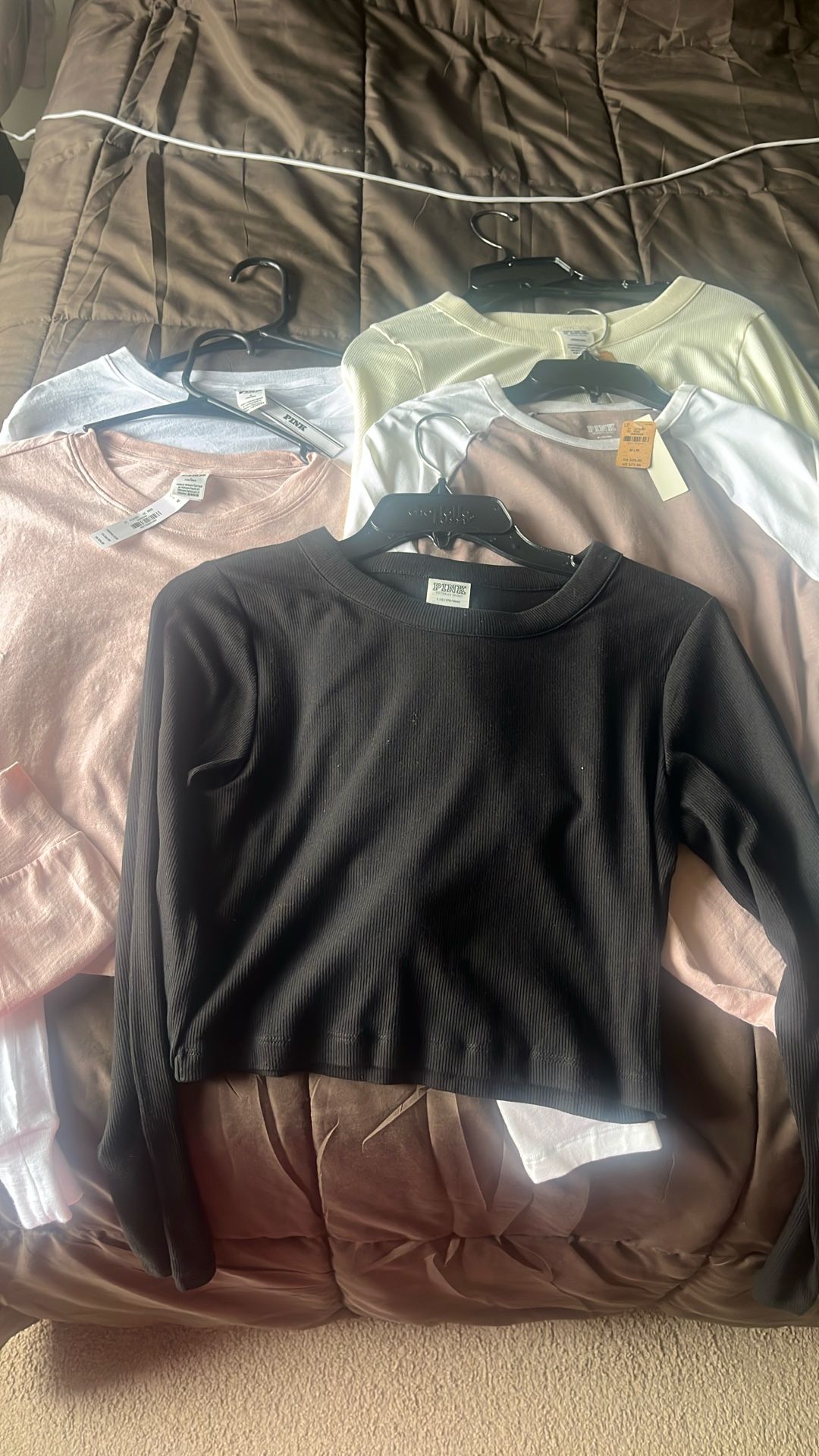 PINK LongSleeve Shirts NEW$45