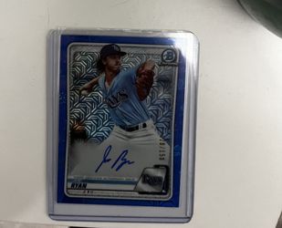 Bma-jr Joe Ryan Autograph /150!