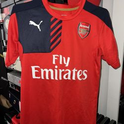 Arsenal Fc Training Jersey Sz Small