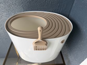 Cat Litter Box with Scoop