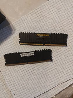 Ddr4 vengeance ram 16 gig sticks