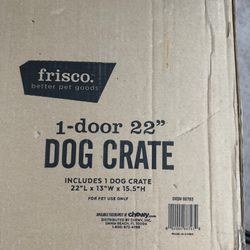Dog crate 22” 