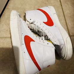 Nike Blazers White And Red