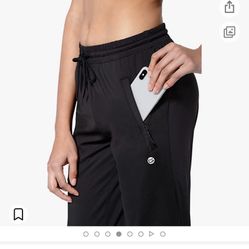 G Gradual Women's Joggers Pants with Zipper Pockets Tapered Running Sweatpants for Women Lounge, Jogging