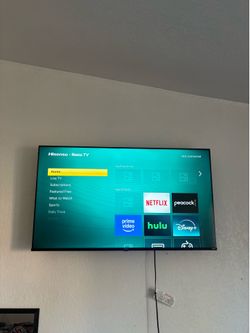 55 in Hisense Roku flat screen