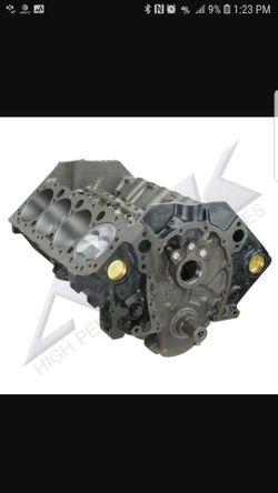 350 short block 4 bolt