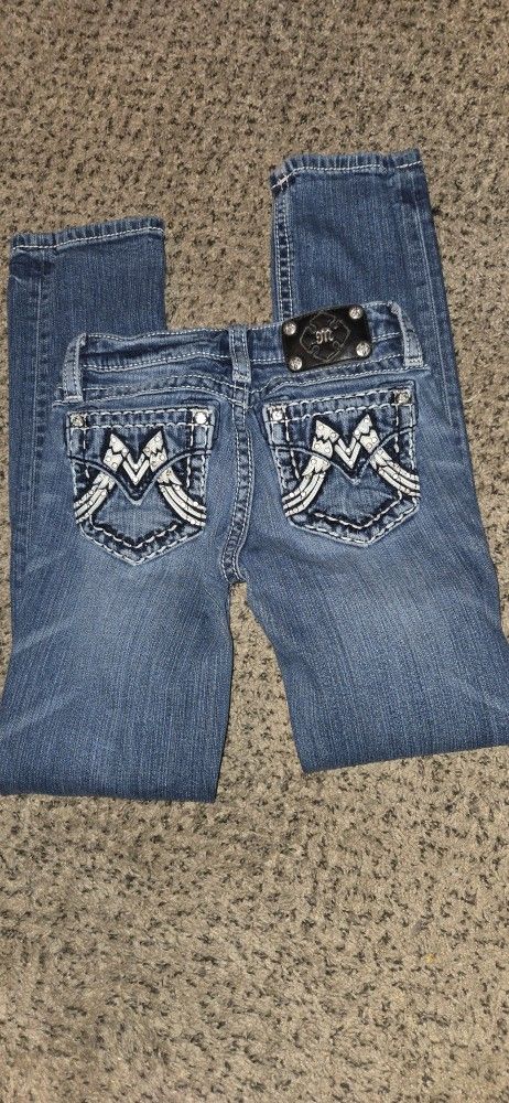 Miss Me Jeans Size 8 And 12 Youth