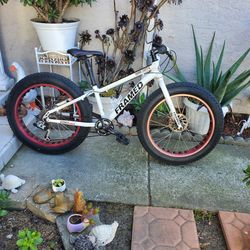 Framed Wolftrax Alloy Compact Fat Bike With fat Wheels