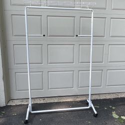Garment Clothing Rack on Wheels  41x19x62”