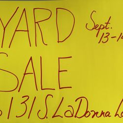 Moving sale September 13 & 14 Until 2:00 Both Days.     6131 S LaDonna lane. Hereford