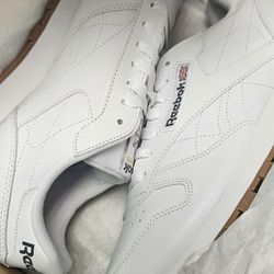Reebok Men Shoes Size 8.5 New White/gum