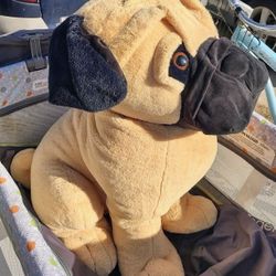 Peek-A-Boo Toys Pace the Pug Large 34" Tall Plush Dog Item 80-994SK - Teddy Bear Stuffed Animal Ages 3 and Up Peekaboo