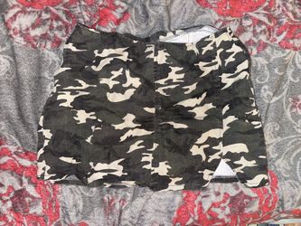 Camouflage Army Skirt 1xl SHEIN 