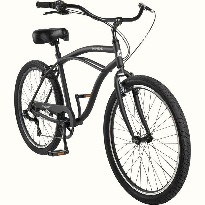 Retrospec 7 Speed Cruiser  (Matte Black)