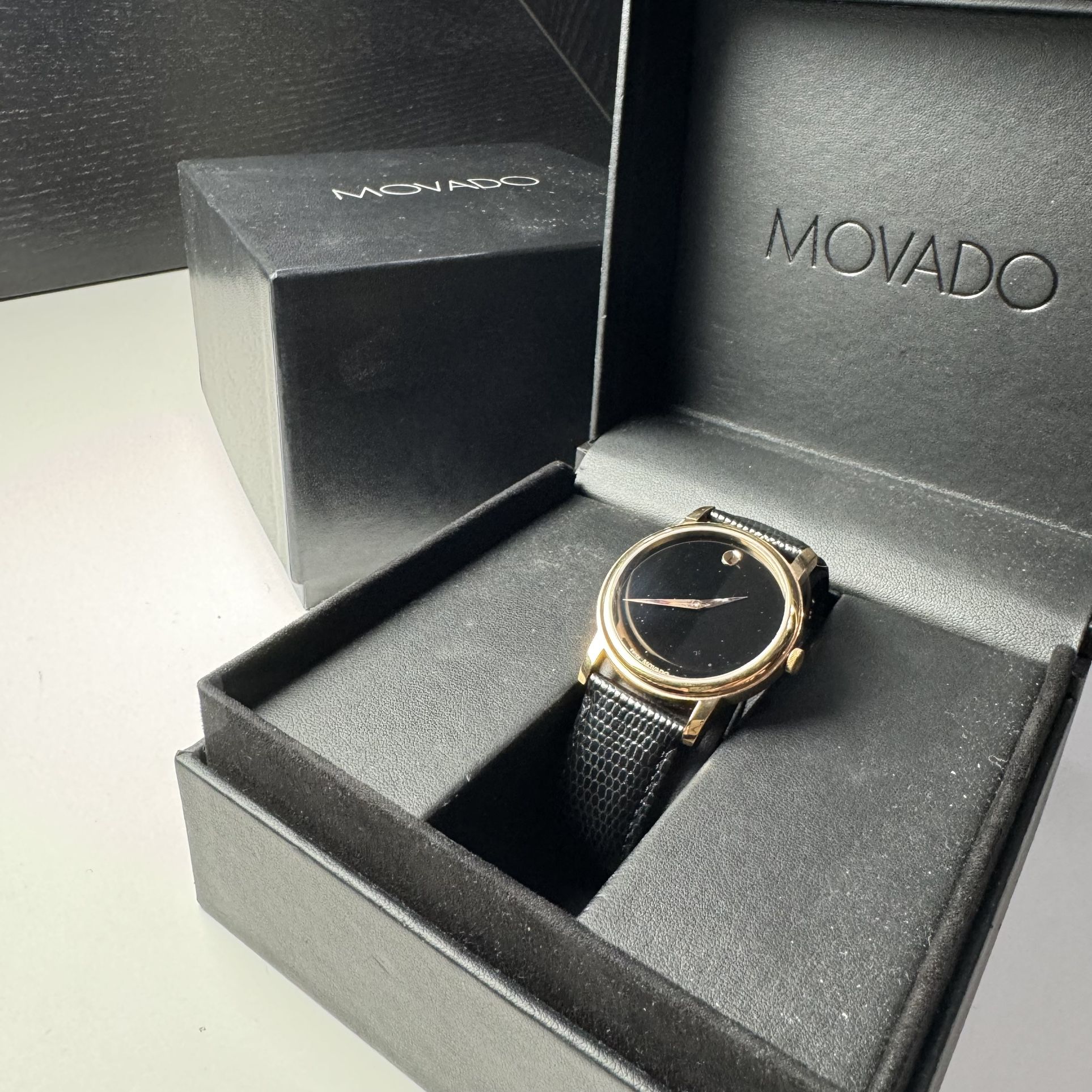 Rose Gold Movado Watch For Men 