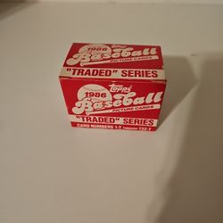 1986 Topps "Traded" Baseball Cards