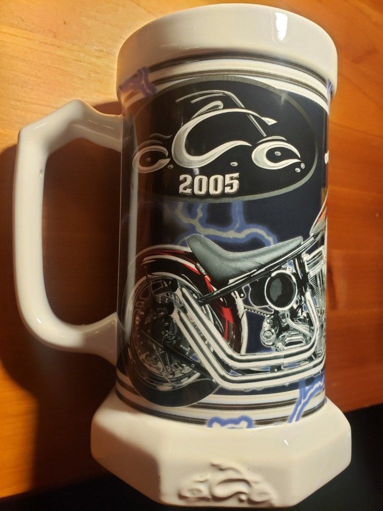 Vintage extra large Orange County Choppers Collectors Beer Stein