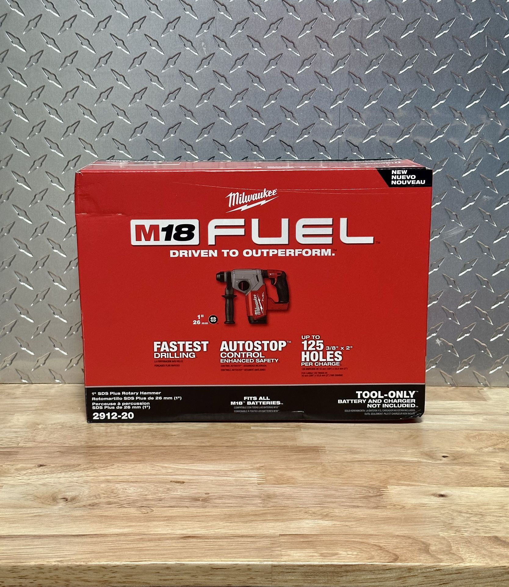 Milwaukee M18 FUEL SDS Rotary Hammer 2912-20