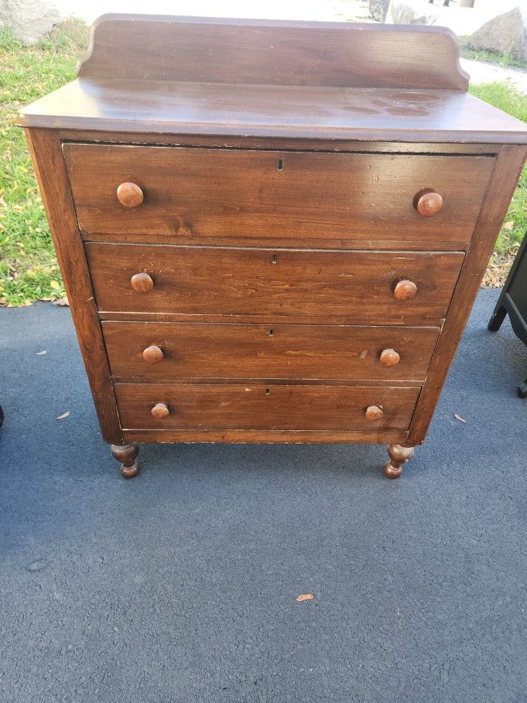 Early Primitive Dresser 