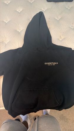 Fear of God Essentials Black Hoodie