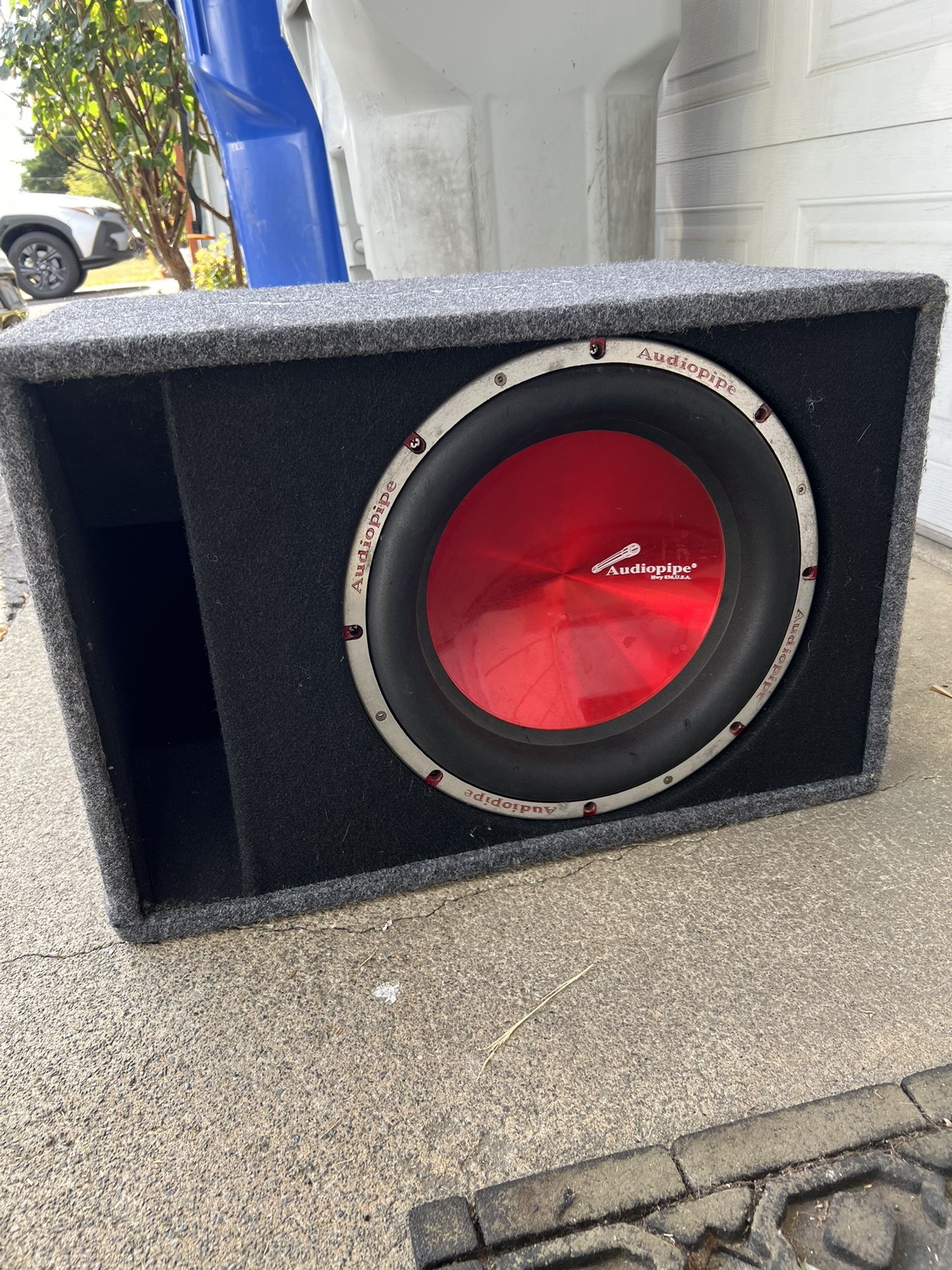 15” Subwoofer W/vented Box
