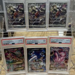 Pokemon PSA Slabs