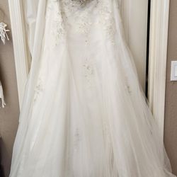 "NEW" Liz Fields Wedding Dress Size 12