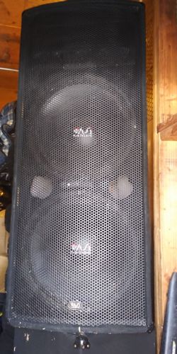 A,AUDIO SOLUTIONS DOUBLE SPEAKERS