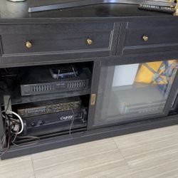 IKEA HAVSTA Sideboard buffet with sliding glass door