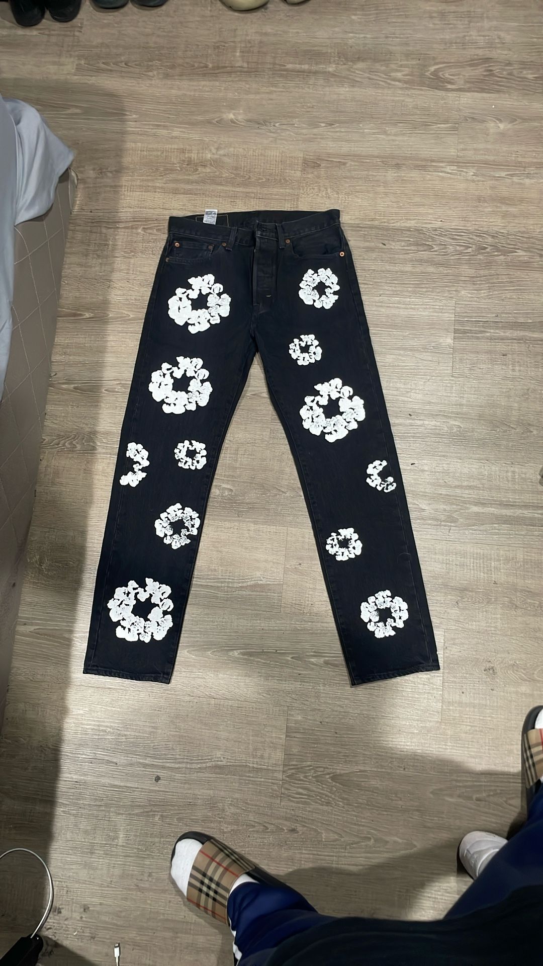 Levi's x Denim Tears The Cotton Wreath Jean 'Black'