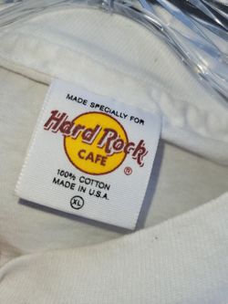 Vintage 90's Hard Rock Cafe San Francisco White xl VTG T-Shirt Single &KAY